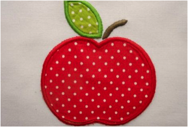 Pomme appliquée